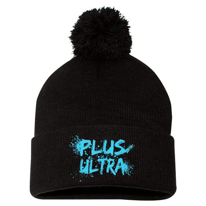 Plus Ultra Anime Hero Pom Pom 12in Knit Beanie