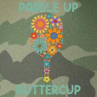 Paddle Up Buttercup Floral Pickleball Paddle Legacy Tie Dye Trucker Hat