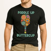 Paddle Up Buttercup Floral Pickleball Paddle Performance Shirt