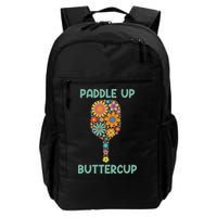 Paddle Up Buttercup Floral Pickleball Paddle Backpack