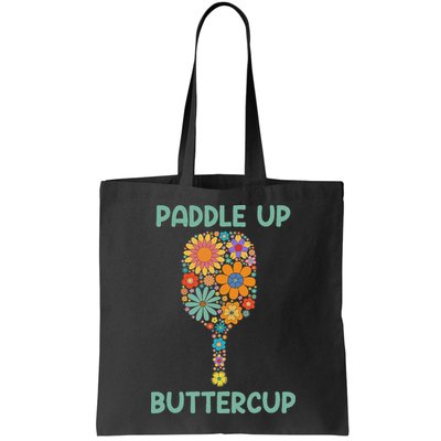 Paddle Up Buttercup Floral Pickleball Paddle Bag