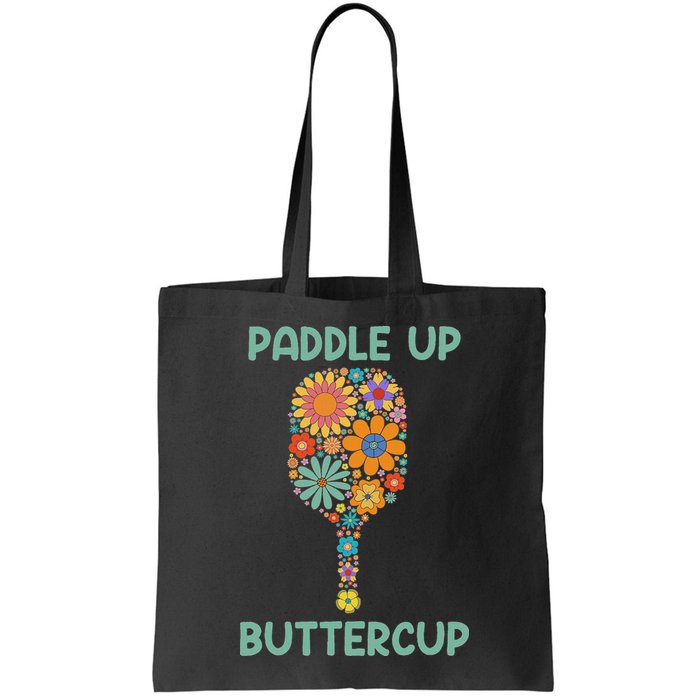 Paddle Up Buttercup Floral Pickleball Paddle Bag
