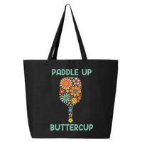 Paddle Up Buttercup Floral Pickleball Paddle 25L Jumbo Tote
