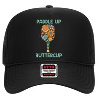 Paddle Up Buttercup Floral Pickleball Paddle Hat