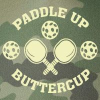 Paddle Up Buttercup For Pickleball Legacy Tie Dye Trucker Hat