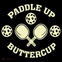 Paddle Up Buttercup For Pickleball Performance Shirt