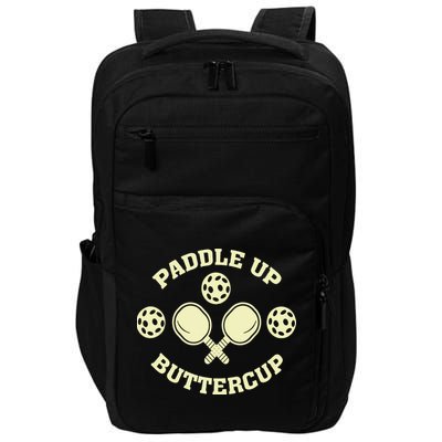Paddle Up Buttercup For Pickleball Impact Tech Backpack