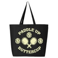 Paddle Up Buttercup For Pickleball 25L Jumbo Tote