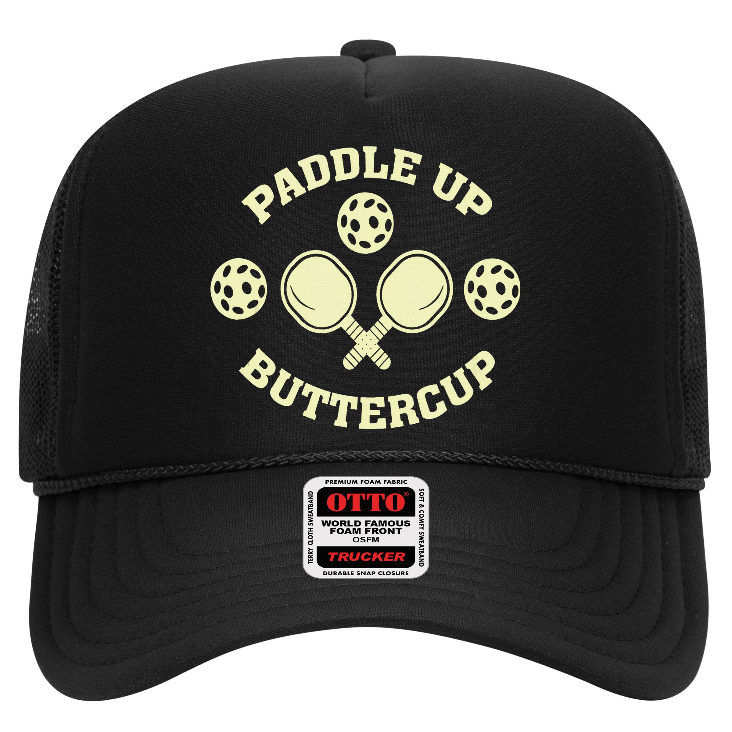 Paddle Up Buttercup For Pickleball Hat
