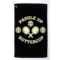 Paddle Up Buttercup For Pickleball Golf Towel