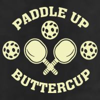 Paddle Up Buttercup For Pickleball Golf Towel