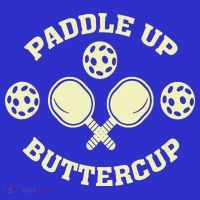 Paddle Up Buttercup For Pickleball Bag