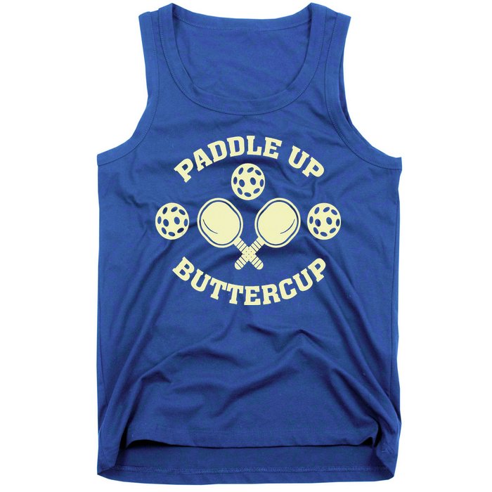 Paddle Up Buttercup For Pickleball Tank Top