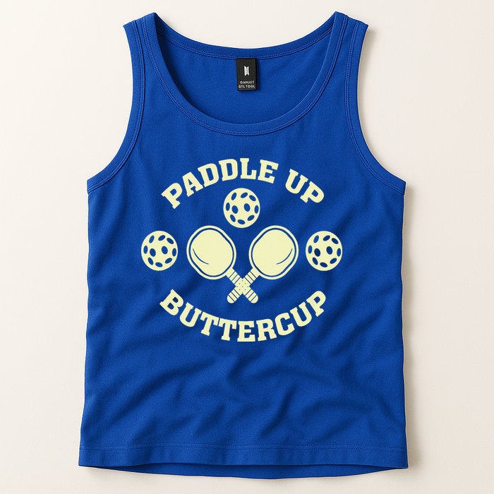 Paddle Up Buttercup For Pickleball Tank Top