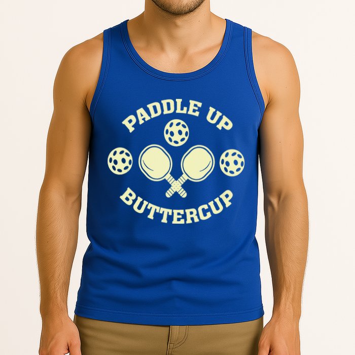 Paddle Up Buttercup For Pickleball Tank Top