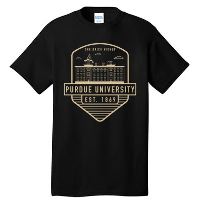 Purdue University Boilermakers Badge Tall T-Shirt