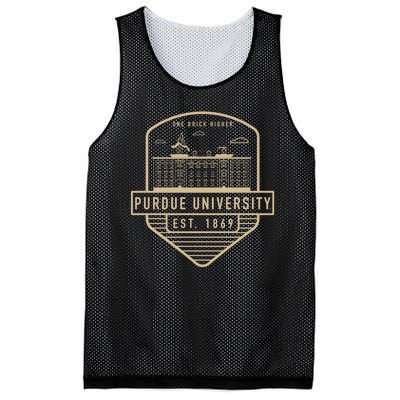 Purdue University Boilermakers Badge Mesh Reversible Basketball Jersey Tank