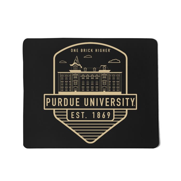 Purdue University Boilermakers Badge Mousepad