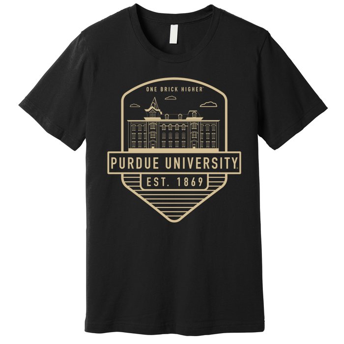 Purdue University Boilermakers Badge Premium T-Shirt