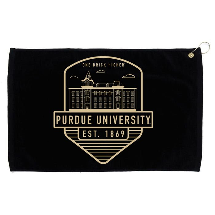 Purdue University Boilermakers Badge Grommeted Golf Towel