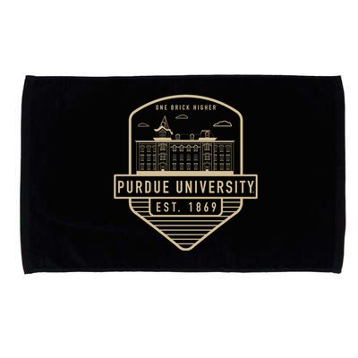 Purdue University Boilermakers Badge Microfiber Hand Towel