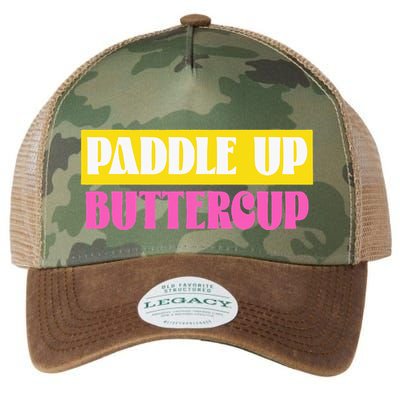 Paddle Up Buttercup for Pickleball Lovers Legacy Tie Dye Trucker Hat