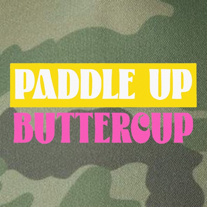 Paddle Up Buttercup for Pickleball Lovers Legacy Tie Dye Trucker Hat