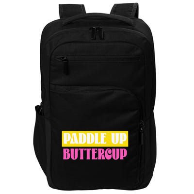 Paddle Up Buttercup for Pickleball Lovers Impact Tech Backpack