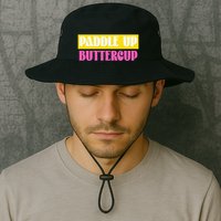 Paddle Up Buttercup for Pickleball Lovers Bucket Hat