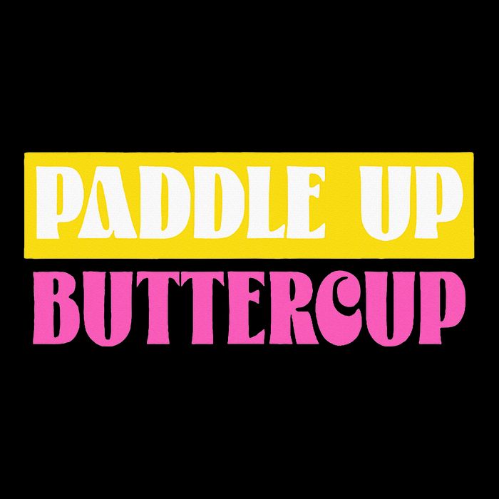 Paddle Up Buttercup for Pickleball Lovers Bucket Hat