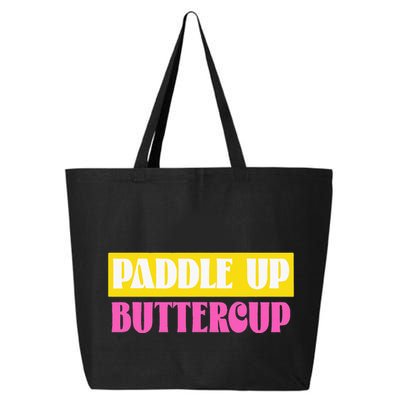 Paddle Up Buttercup for Pickleball Lovers 25L Jumbo Tote
