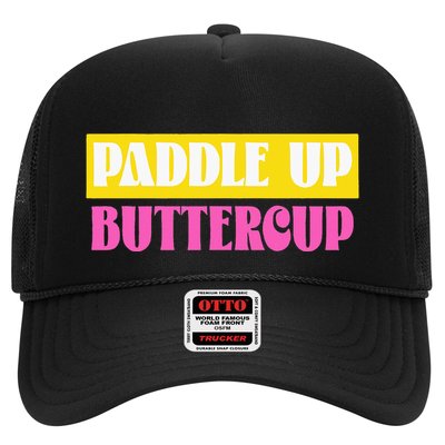 Paddle Up Buttercup for Pickleball Lovers Trucker Hat