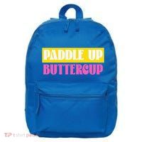Paddle Up Buttercup for Pickleball Lovers 16 in Basic Backpack