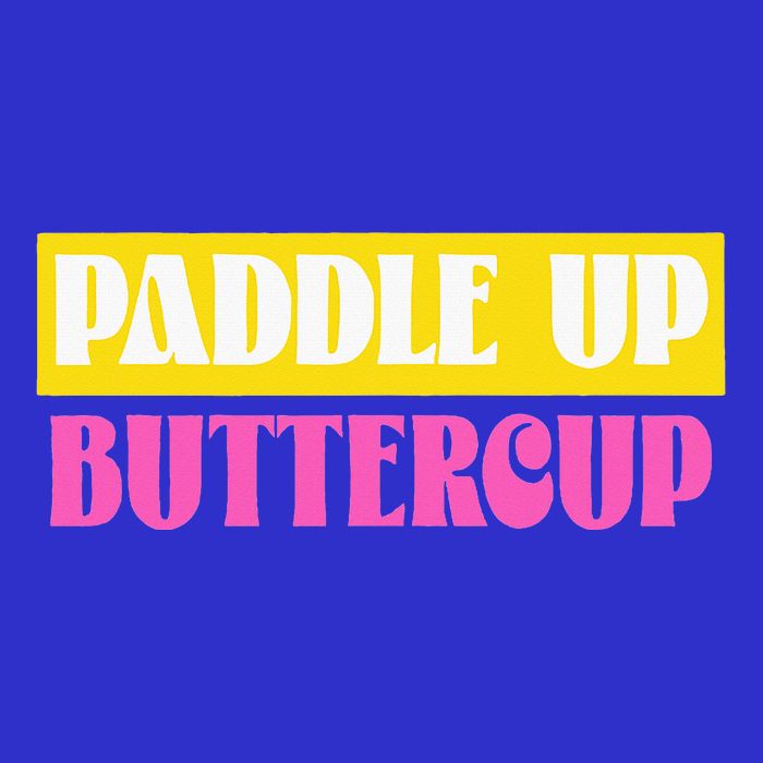 Paddle Up Buttercup for Pickleball Lovers Bag