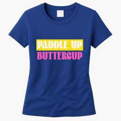 Paddle Up Buttercup for Pickleball Lovers Womens T-Shirt