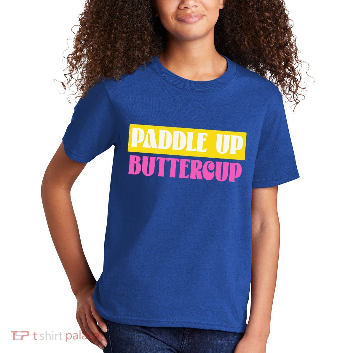 Paddle Up Buttercup for Pickleball Lovers Kids T-Shirt