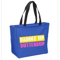 Paddle Up Buttercup for Pickleball Lovers Zip Tote Bag