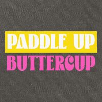 Paddle Up Buttercup for Pickleball Lovers Cotton Canvas Backpack