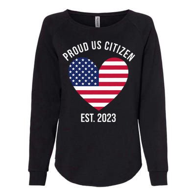 Proud US Citizenship Decoration American New USA Citizen Womens California Wash Sweatshirt