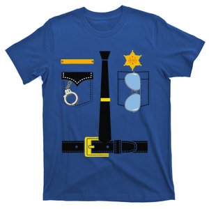 Police Uniform Costume Halloween T-Shirt