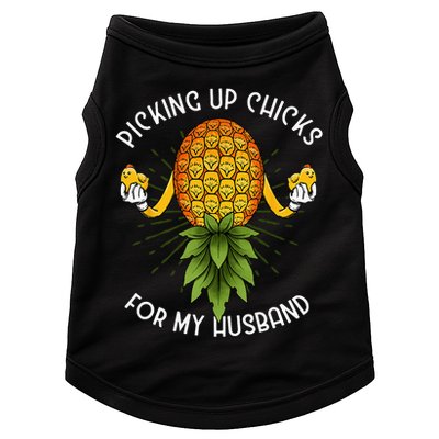 Picking Up Chicks For Husband Swinger Upside Down Pineapple Doggie Tank