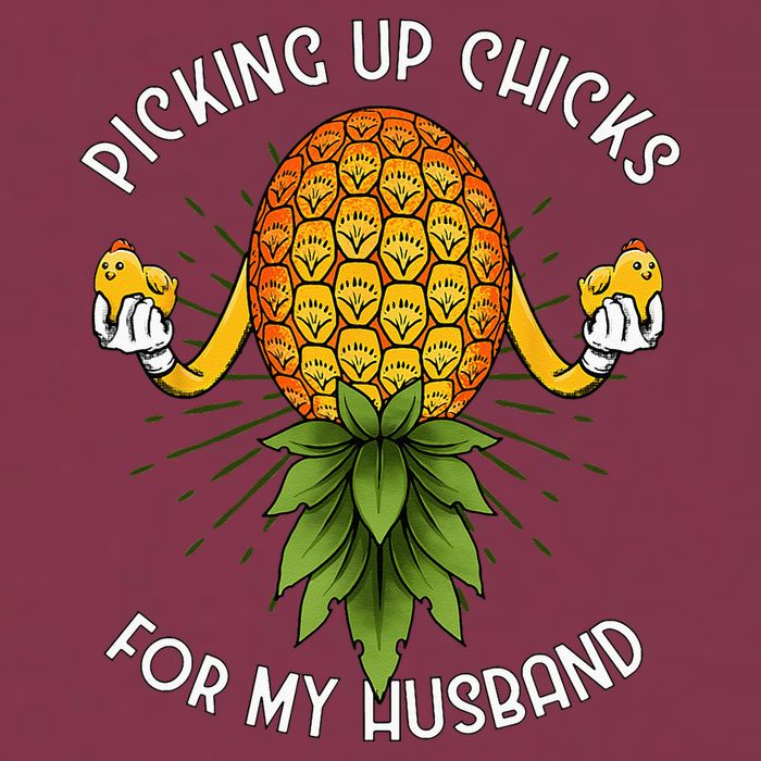 Picking Up Chicks For Husband Swinger Upside Down Pineapple 16oz Travel Tumbler