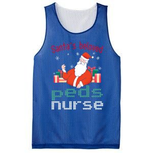 Pediatric Ugly Christmas Santas Beloved Prn Nurse Funny Gift Mesh Reversible Basketball Jersey Tank