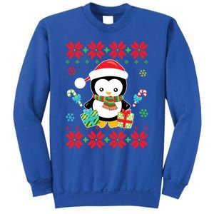 Penguin Ugly Christmas Tacky Xmas Crazy Holiday Candy Canes Gift Sweatshirt