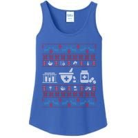 Pharmacy Ugly Christmas Sweater For Pharmacist Christmas Cool Gift Ladies Essential Tank