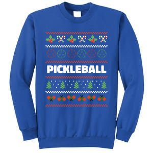 Pickleball Ugly Christmas Design Gift Sweatshirt