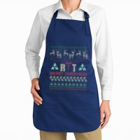 Programmer Ugly Christmas Full-Length Apron With Pockets