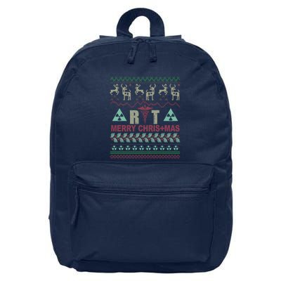 Programmer Ugly Christmas 16 in Basic Backpack