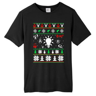 Physics Ugly Christmas Tall Fusion ChromaSoft Performance T-Shirt