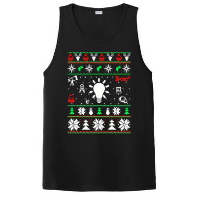 Physics Ugly Christmas PosiCharge Competitor Tank